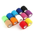 12 Pack Self Adherent Cohesive Wrap Bandages 2 Inches X 5 Yards, First