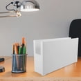 thumbnail image 4 of FENGGUIQU 2Pcs White Desktop Storage Rack Classroom Organizer for Documents Books and Office Supplies, 4 of 8