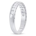 thumbnail image 4 of Diamond Princess 14kt White Gold Womens Round Diamond Wedding Band 1/2 Cttw, 4 of 4
