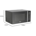 thumbnail image 2 of Horno de microondas Whirlpool de 0.7 pies cúbicos / 20 L Negro modelo WM-1807B, 2 of 5