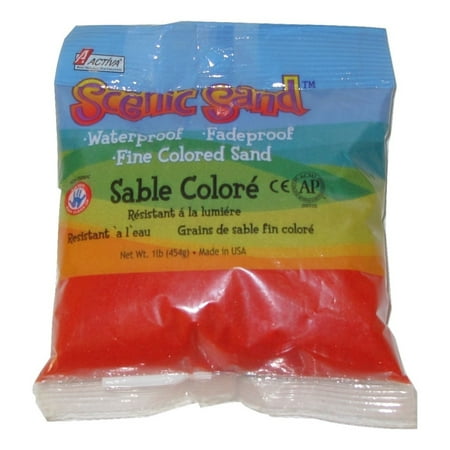- Activa Scenic Sand, 1 lb., Bright Red
