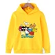 thumbnail image 4 of Sudadera con capucha para niños y niñas de 3 a 14 años con dibujos animados de Hello Kitty Sunshine, estilo casual, estilo kawaii, para deportes al aire libre, 4 of 4