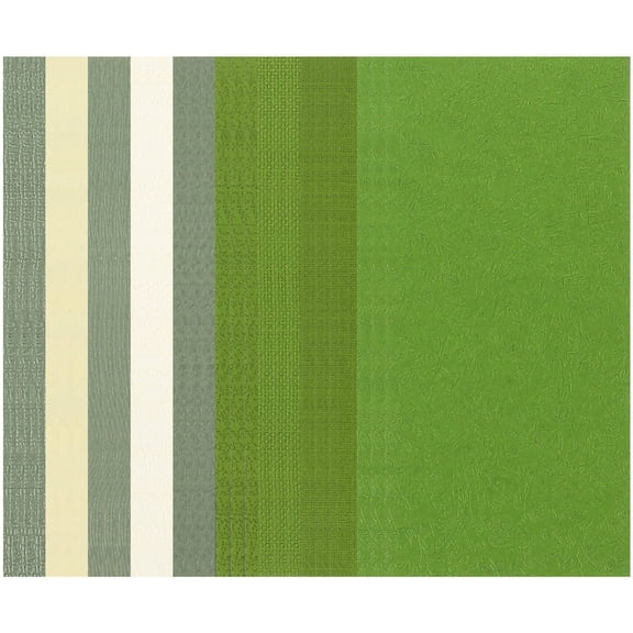 LOLIPPYY Green Color Scrapbook Paper Sheets for Crafts, Decorations, and Background Projects