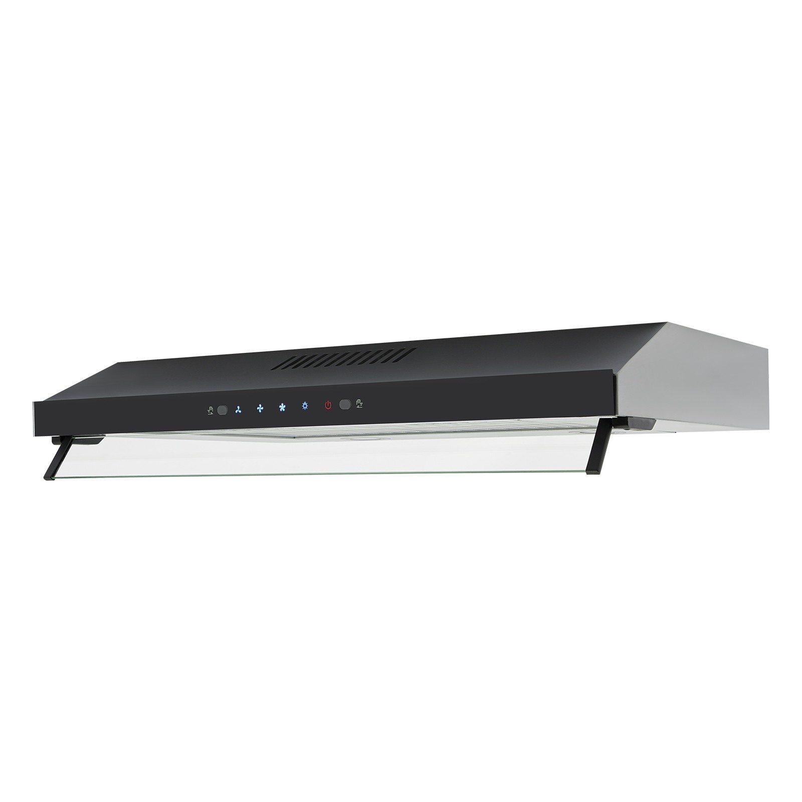 Range Hood, 30 Inch Under Cabinet Range Hood, 900CFM Kitchen Range Hoods, Stainless Steel Hood Vent Hoods with 3 Speeds Exhaust Fan, LED Lights, Baffle