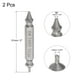 thumbnail image 2 of Dañado Tornillo Extractor, 0# Cromo Chapado Alta Velocidad Acero 4341 Despojado Roto Tornillo Extractor con Roscado y Taladro  Extremo 2uds, 2 of 5