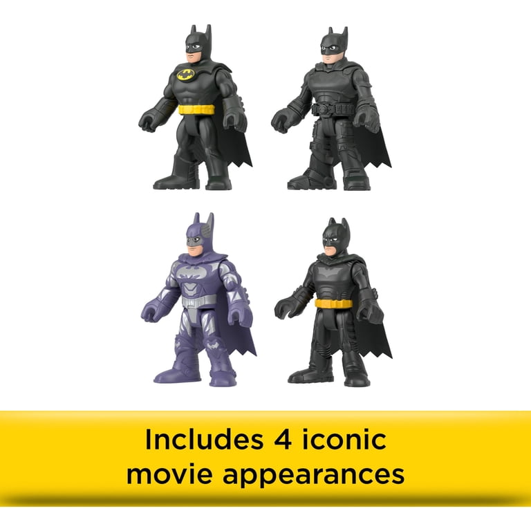 Fisher-Price Imaginext DC Super Friends Batman 85th 4-Pack