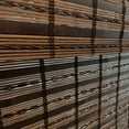 thumbnail image 5 of MOOD Custom Bamboo Shades | TWIRL | Cordless Designer Natural Woven Wood Roman Shades for Windows | Twirl Rendezvous (Sheer) | 37.5"W X 36"H, 5 of 8