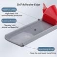 thumbnail image 3 of Silicone Rubber Weather Strip U Shape Seal Strip for DIY Projects Red 2 Metres Durable Weatherproof Channel Design, 3 of 5