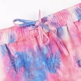 thumbnail image 4 of QIPOPIQ Jeans for Women Clearance Fashion Women Tie-dyed Drawstring Cropped Casual Trendy Trousers, 4 of 4