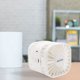 thumbnail image 5 of Ventilador eléctrico de dos cabezas Ventilador ajustable de escritorio portátil plegable portátil de verano con 3 engranajes de viento Advancent HA6978-01B, 5 of 6