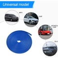 thumbnail image 5 of Protectores de borde de puerta de automóvil, (azul) Protector de sello de goma universal de 16 pies Protector de borde de puerta de automóvil en forma de U para la mayoría de los automóviles, protectores de borde de aluminio para botes ER, 5 of 5