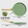 thumbnail image 4 of Swiss Granite Coating Nonstick Crepe Pan with Stay-Cool Handle, Induction Compatible, 4 of 5
