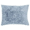 thumbnail image 3 of Better Trends BSTRKIBL King Trevor Bedspread Set - Blue, 3 of 6