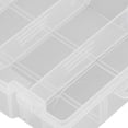 thumbnail image 2 of M Buder Caja de Compartimentos 2 Capas 8 Rejillas Organizador de Piezas Pequeñas PP Transparente, 2 of 9
