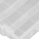 thumbnail image 2 of M Buder Caja de Compartimentos 2 Capas 8 Rejillas Organizador de Piezas Pequeñas PP Transparente, 2 of 9
