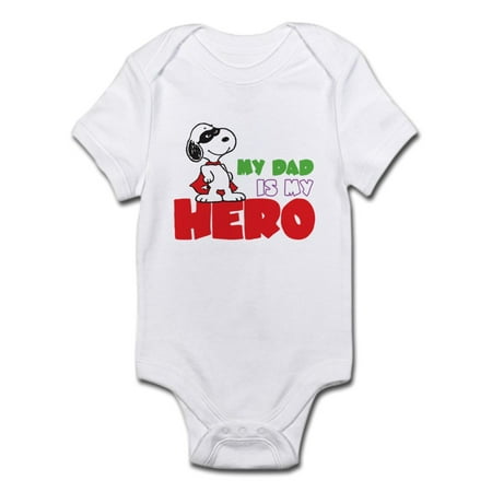 

CafePress - Peanuts: Dad Hero Baby Bodysuit - Baby Light Bodysuit