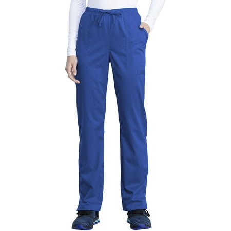 

Cherokee Workwear Revolution Tech Women s Scrubs Pant Mid Rise Straight Leg Drawstring WW041AB