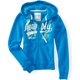 thumbnail image 1 of Aeropostale - Sudadera con capucha y cremallera para mujer Aero Ny 87, azul, XS, 1 of 1