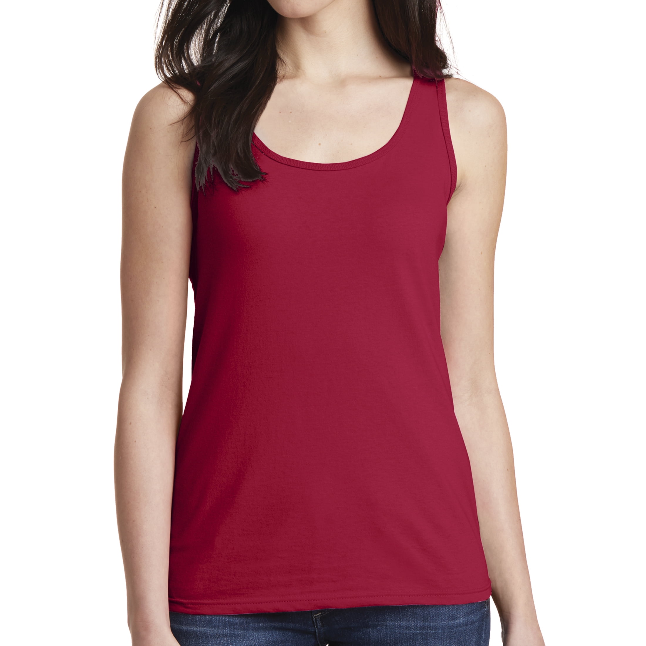 Gildan Women’s Softstyle Tank Top Ladies Sleeveless Tee 64200L Best