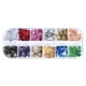 thumbnail image 1 of Aluminio Nail Flakes Baoblaze Lentejuelas Tinsel Glitter Decoración 12 Colores, 1 of 8