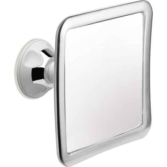 MIRRORVANA Fogless Shower Mirror for Shaving with Upgraded Suction, Anti Fog Shatterproof Surface and 360° Swivel, No Magnification