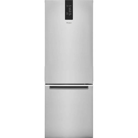 WhirlpoolÂ® WRB533CZJZ - 12.9 Cu Ft Bottomo-Freezer Refrigerator - with TotalCovarage Cooling System and EZ Connect Icemaker option
