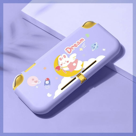 Switch lite protective shell LITE game console accessories decorative shell protective sleeve TPU cartoon soft shell (dream rabbit)