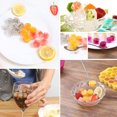 thumbnail image 4 of Bandeja para cubitos de hielo, molde para cubitos de hielo con tapa extraíble, utilizada para enfriar bebidas, whisky y cócteles, 4 of 5