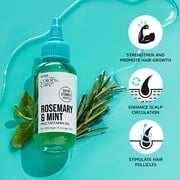 Kiss Colors & Care Multivitamin Hair Oil, Biotin, Vitamin E, Rosemary & Mint, 2.5 oz