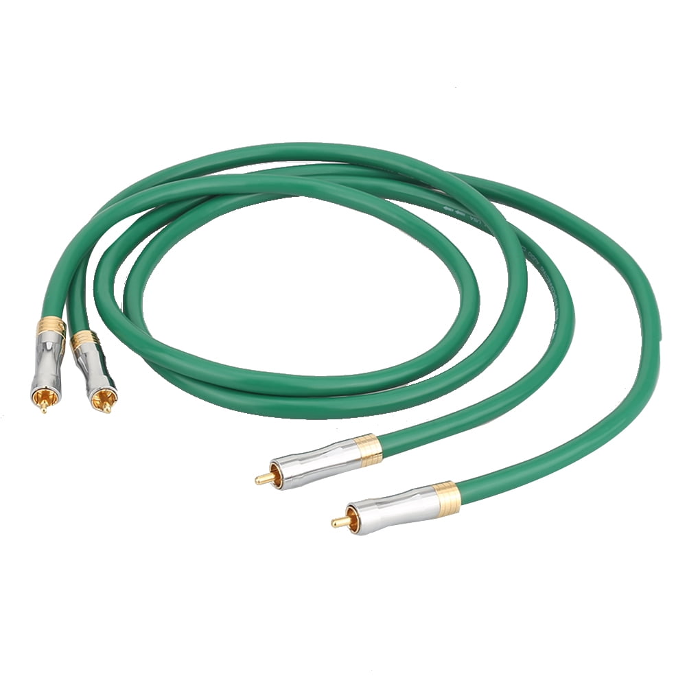 Audiophile Grade 4Core Signal Cable Double Lotus Audio Cable(0.75M)