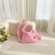 thumbnail image 2 of Mochila para mujer, mochila informal tejida gruesa de lana islandesa para niñas (rosa) Tmvgtek Para Estrenar, 2 of 6