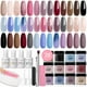 thumbnail image 1 of Kit de uñas en polvo AZUREBEAUTY, 20 colores, con bandeja de reciclaje, 1 of 9