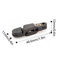 thumbnail image 2 of BE-TOOL 1/3/6PCS Plastic Fishing Weights Clip Rounded Downrigger Release Clip for Holding Fishing Line Traveling, 2 of 8