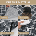 thumbnail image 4 of Hiasan Anti Fatigue Kitchen Floor Mats 2 Piece, Non Slip and Water Absorbent Comfort Mats for Standing, Geometric Pattern for Front of Sink Kitchen Island Hallway, 17"x30" + 17"x47", 4 of 7