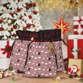thumbnail image 6 of Rocae Cute Calf Print Christmas Drawstring Linen Gift Bag with Drawstrings Treat Bag Goody Present Bags for Christmas Party Favor, 6 of 8
