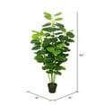 thumbnail image 2 of Vickerman 64"" Fresh Philodendron W/Pot-Green - Ta170401, 2 of 2