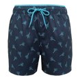 thumbnail image 1 of Traje de Baño Ocean Pacific Talla G Sustentable con Stretch Diseño Palmeras Azul Marino, 1 of 4