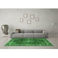 thumbnail image 3 of Ahgly Company Indoor Rectangle Persian Emerald Green Traditional Area Rugs, 2' x 4', 3 of 4