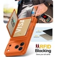 thumbnail image 3 of Funda para teléfono Oneagle iPhone 17 Pro Wallet RFID a prueba de golpes, 3 of 7