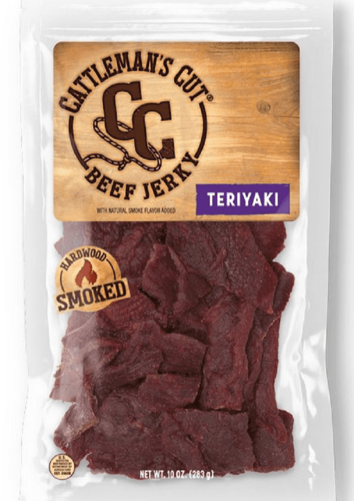 Cattleman s Cut Texas Style Flank Steak Beef Jerky High Protein Snack 9 OZ Walmart