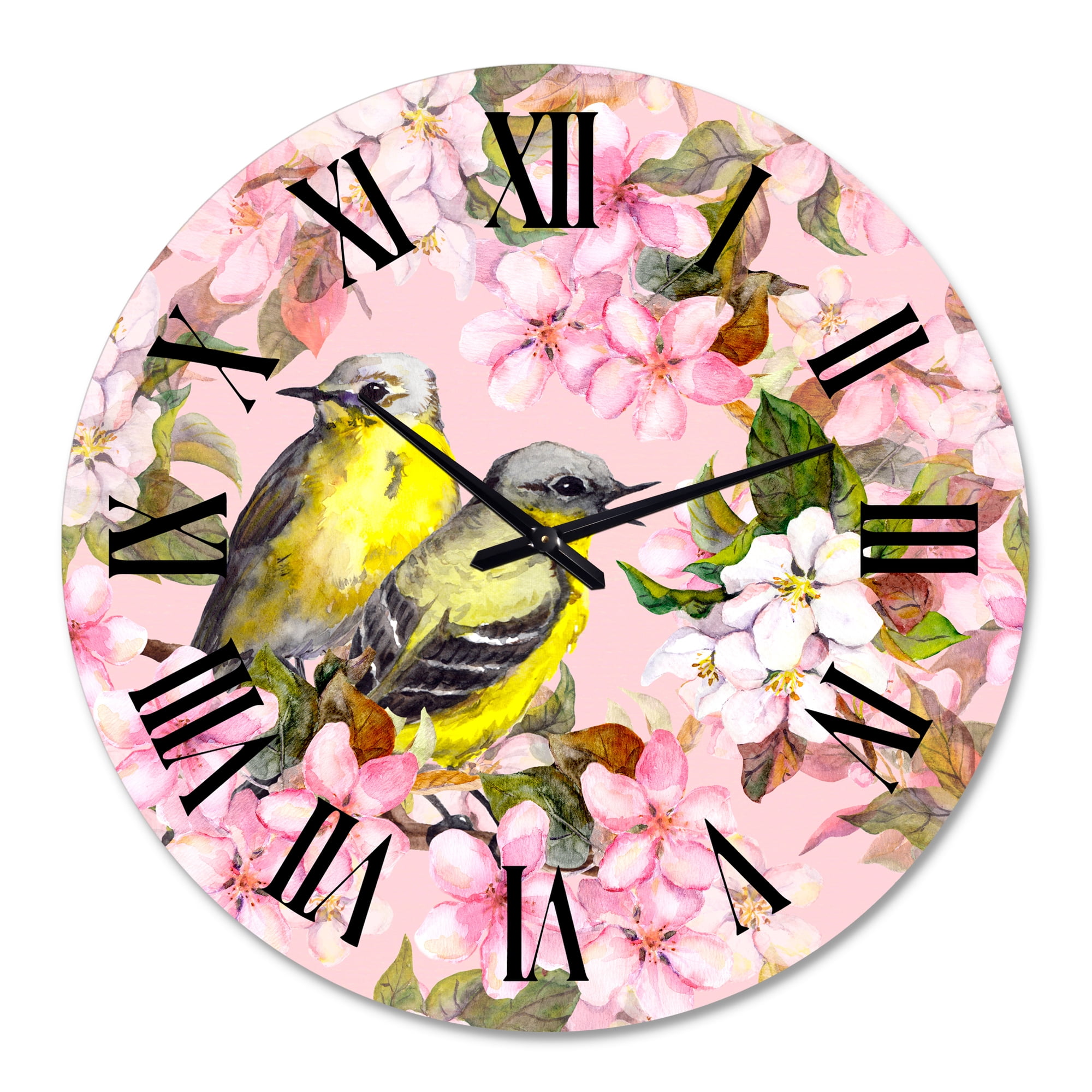 Designart 1 in Quartz Traditional Wall Clock