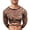 A-Black709, variant on Mens Sheer Mesh Crop Top Long Sleeve Crew Neck Pullover Top Stretchy Edgy Club Tops