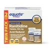 Equate Ranitidine Acid Reducer Tablets, Maximum Strength, 130 Count