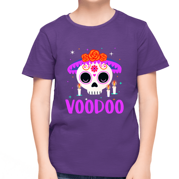 Mardi Gras Shirts for Boys Day of The Dead Shirts Mardi Gras Outfit for Boys Cute Voodoo New Orleans Shirts