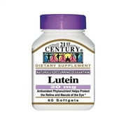 21St Century 20 Mg Lutein With Zeaxanthin Softgels - 60 Ea
