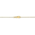 thumbnail image 4 of Real 14kt Yellow Gold .75mm Cable Pendant Chain; 16 inch; for Adults and Teens; for Women and Men, 4 of 5
