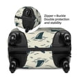 thumbnail image 2 of Disketp Party Shark Cute Elastic Travel Luggage Cover Travel Suitcase Protective Cover For Trunk Case Apply To 18''-32'' Suitcase Cover-Small, 2 of 7