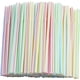 thumbnail image 1 of 1000-100 unidades de pajitas de plástico flexibles de color neón, pajita desechable de 8,2 pulgadas de alto, colores surtidos, 1 of 5