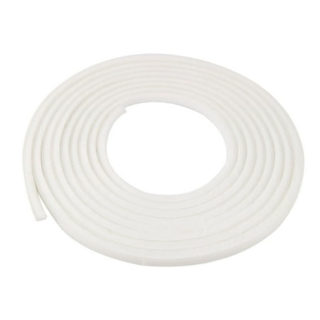 Strip Weather Stripping for Window White 16.4Ft(3/8 Inch Width x 3/8 Inch Thick)