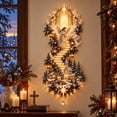 thumbnail image 6 of Jesuss Light of Heavens Christmas Wall Hanging, Religious Nativity Wall Art, Christmas Christian Wall Art for Church Home Entryway Display, 6 of 7